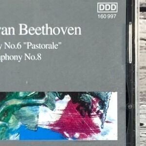Vienna Master Series‎ Ludwig van Beethoven Symphony No.6 & No.8 [1992 CD]